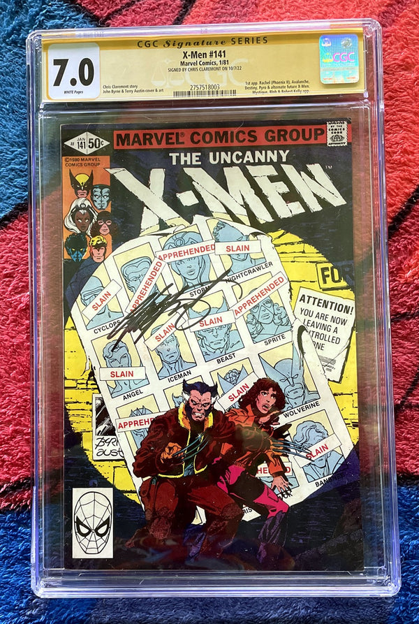 L'étrange X-Men #141 CGC Signature Series 7.0-