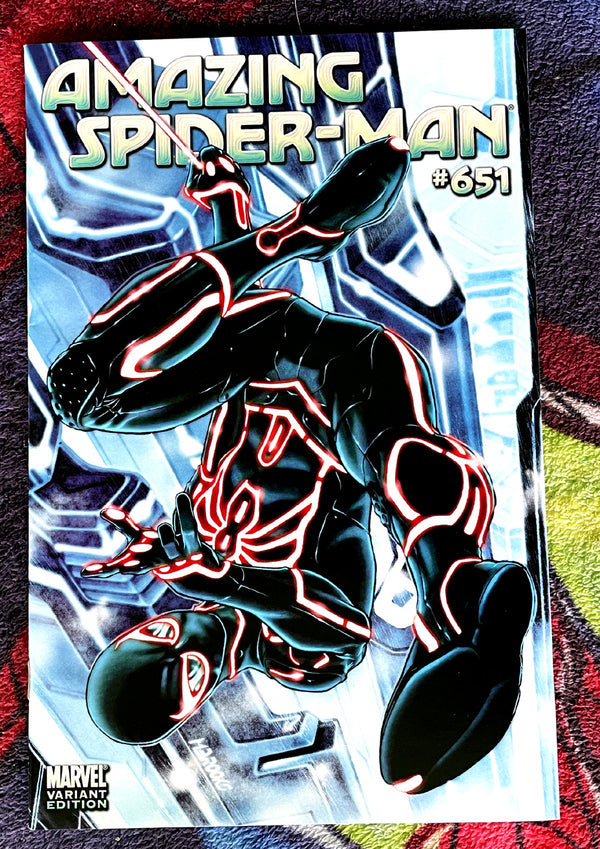 The Amazing Spider-Man # 651 Tron Variant NM