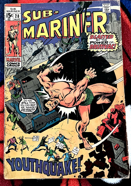 Sub-Mariner #28 Reader copy