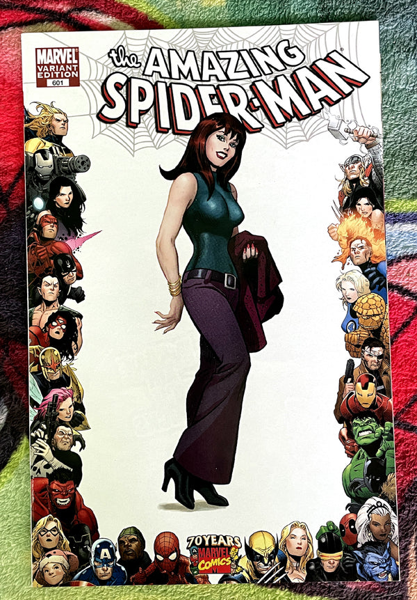 The Amazing Spider-Man #601  Mary Jane Frame Variant NM