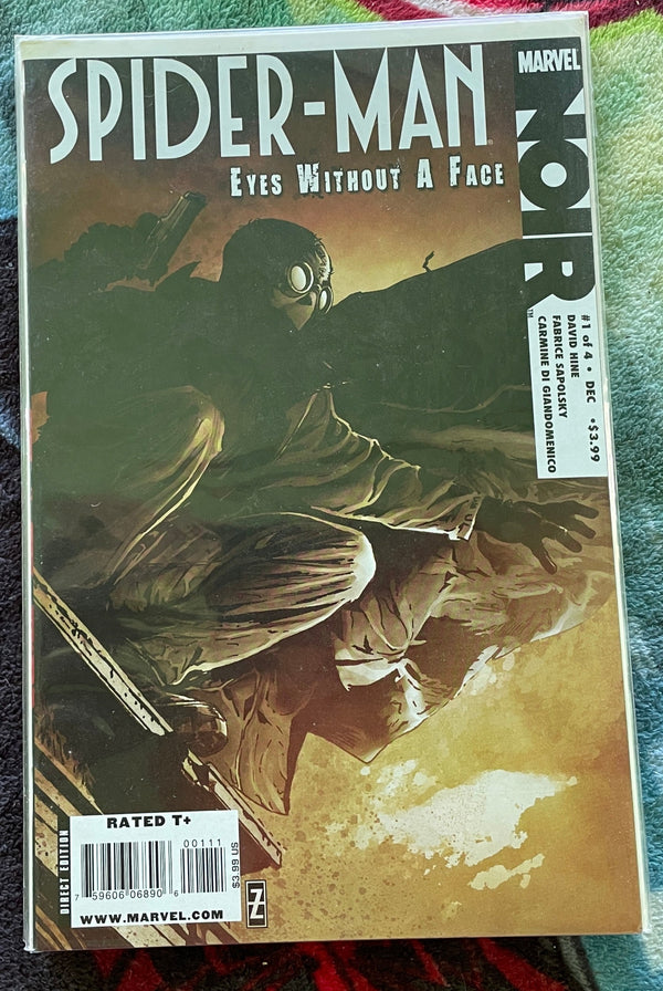 Spider-Man Noir-Eyes without a Face  #1 -5, variants 3 & 4 NM