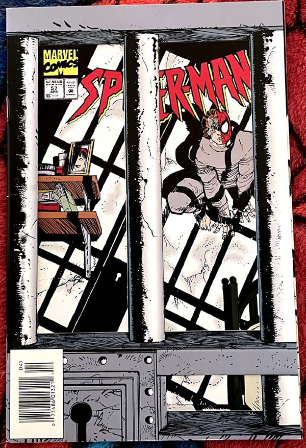 Spider-Man  #57 Jail bars  variant  VF