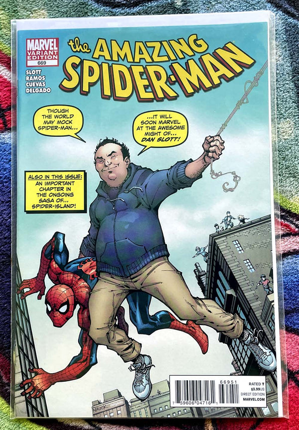Amazing Spider-Man #669 NM Todd Nauck Variante