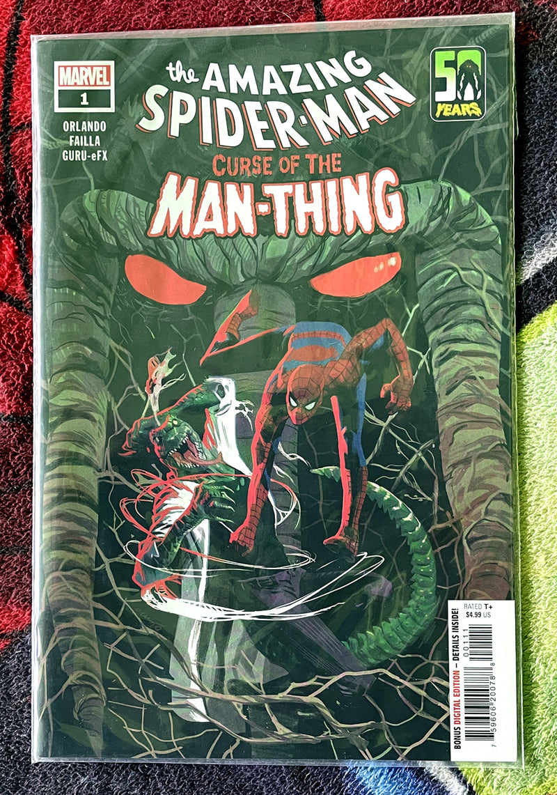 The Amazing Spider-Man Curse of the Man-Thing