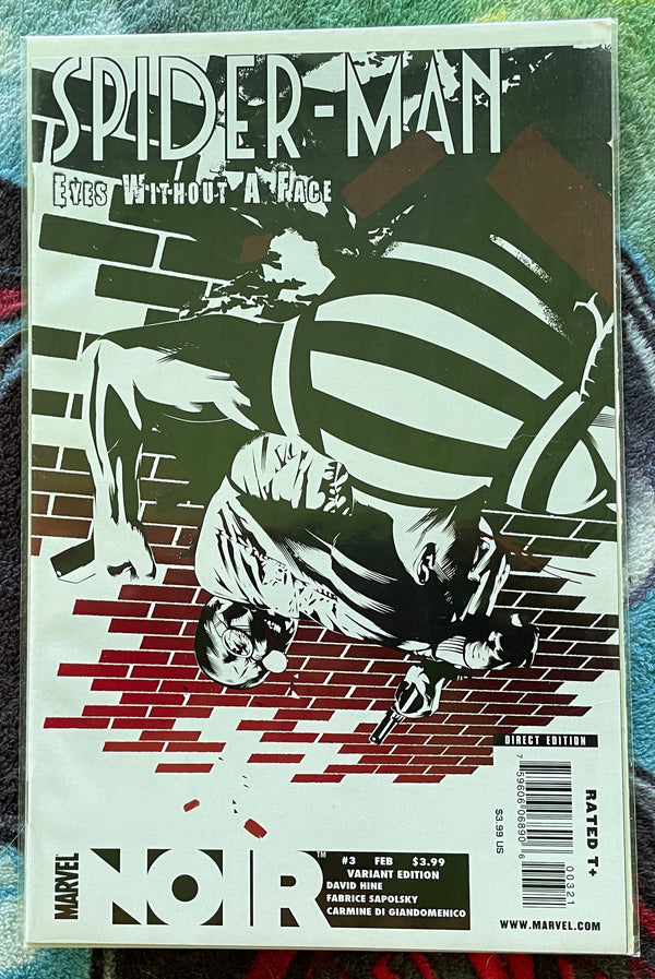 Spider-Man Noir-Eyes without a Face  #3 variant-NM