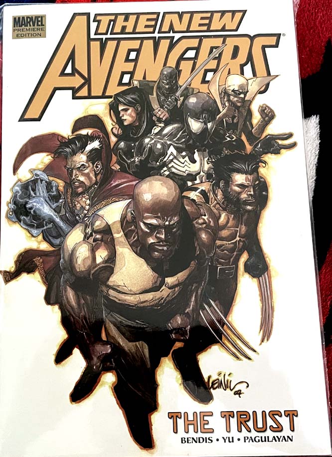 New Avengers -vol.1 -The Trust-NM-Hard Cover