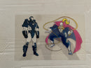 WAR MACHINE & WHIPLASH Animation Cell NM