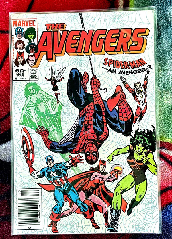 The Avengers #236 & 237-Spider-Man..... an Avenger? VF-NM