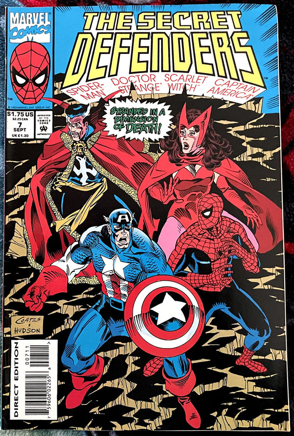 Marvel Modern Age-The Secret Defenders #7  F-VF