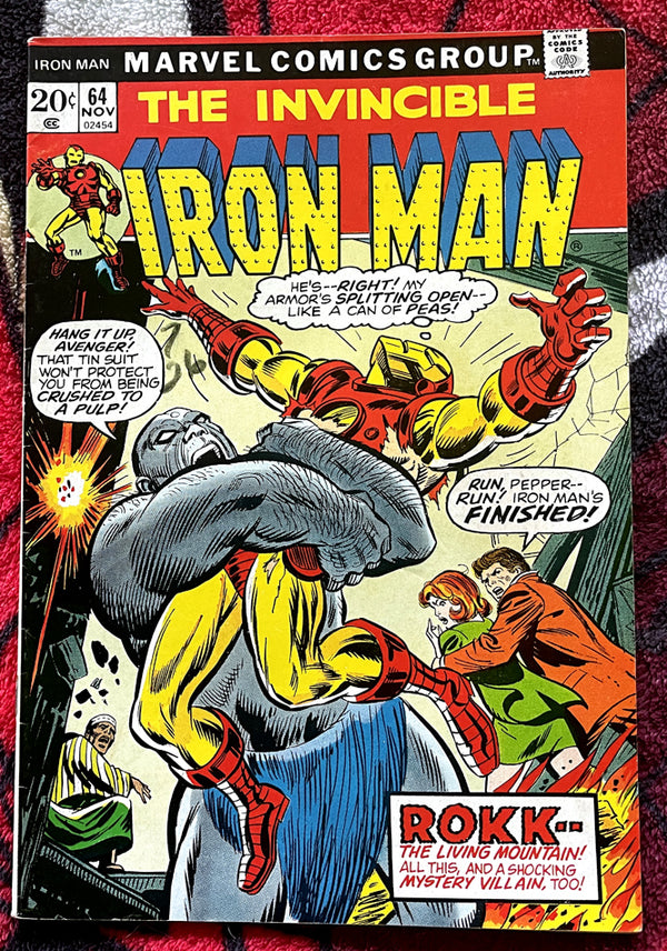 v.1- The Invincible Iron Man #64  VF