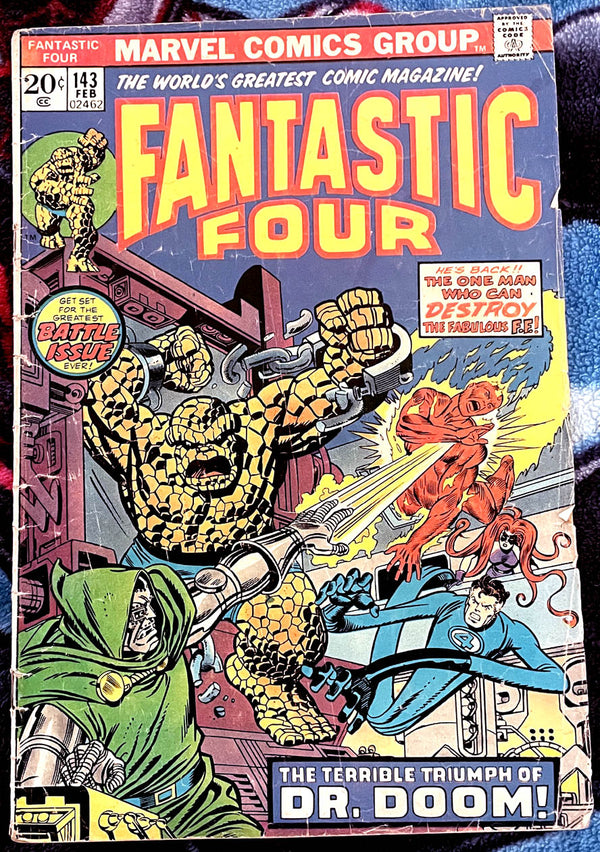 Marvel Bronze Age-Fantastic Four- #143  Good