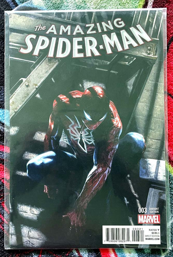 The Amazing Spider-Man #3 NM 1:25 Dell'otto Variant NM