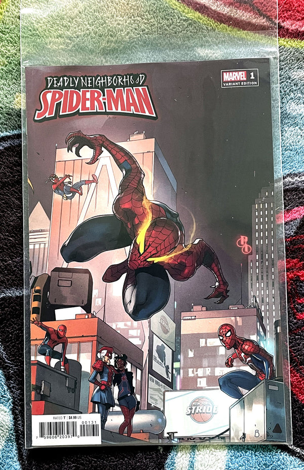 Deadly Neighborhood Spider-Man #1, variante du Bengale, NM