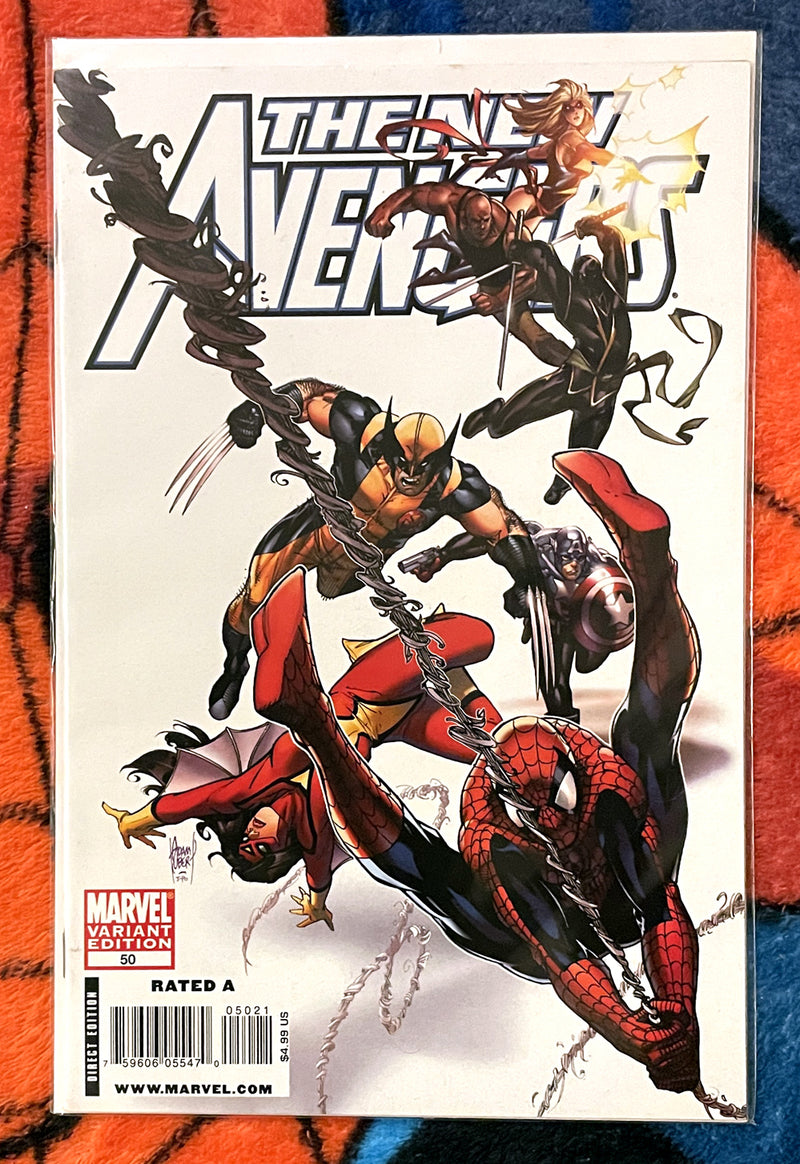 New Avengers #50,#56 & 57 Variant Cover NM