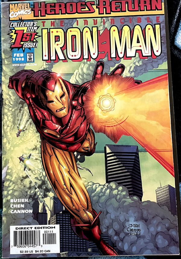 Avengers Family- Iron Man #1 Heroes Return VF