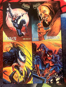 Spider-Man Cards-1995 Fleer Ultra Spiderman Uncut Promo Card Sheet