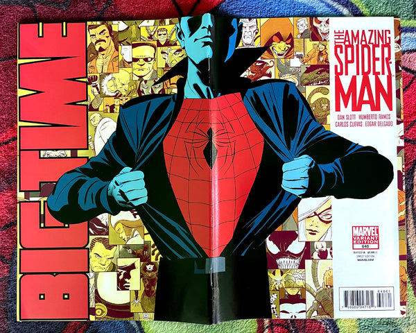 The Amazing Spider-Man #648 wrap around cover variant NM