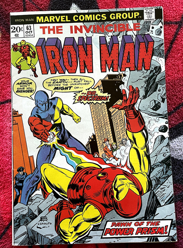 v.1- The Invincible Iron Man #63  VF