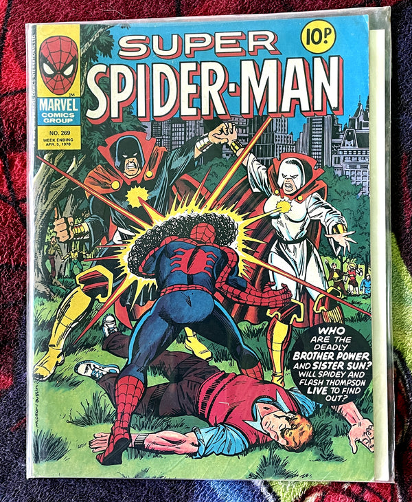 Super Spider-Man #269 Marvel 1978 UK Comics  Fine