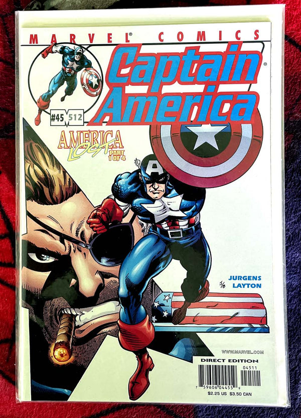 Captain America America Lost #1-4, série complète Très bien