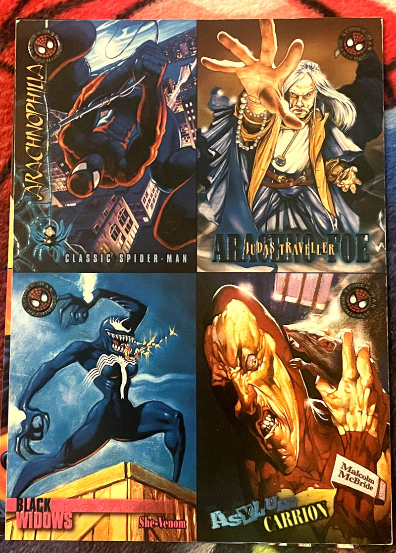 Spider-Man Cards-Spider-Man Premium'96-Eternal Evil  VF