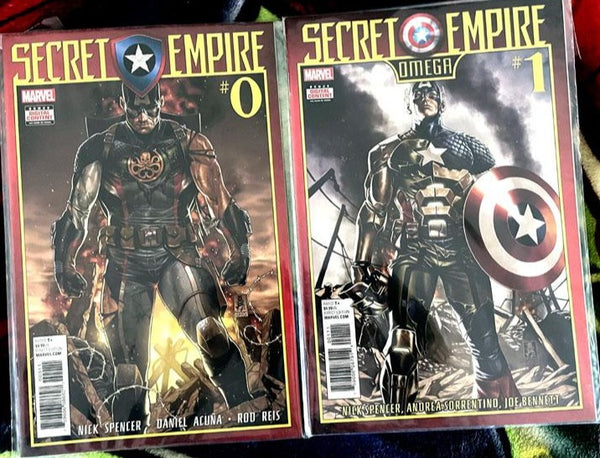 Secret Empire - #0, Omega, #1-10/Brave New World #1-5  full run NM