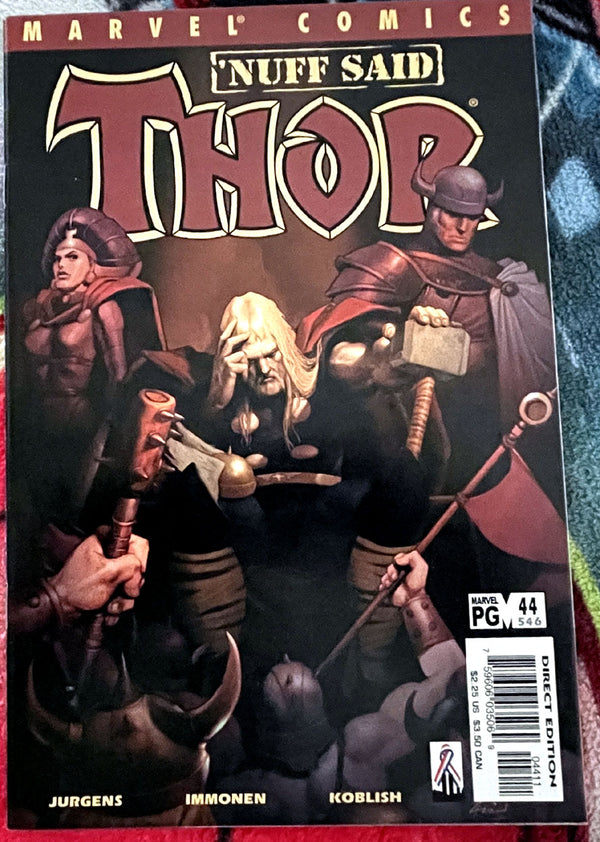 Avengers-Thor Seigneur d'Asgard #44 VF-NM 'Nuff Said