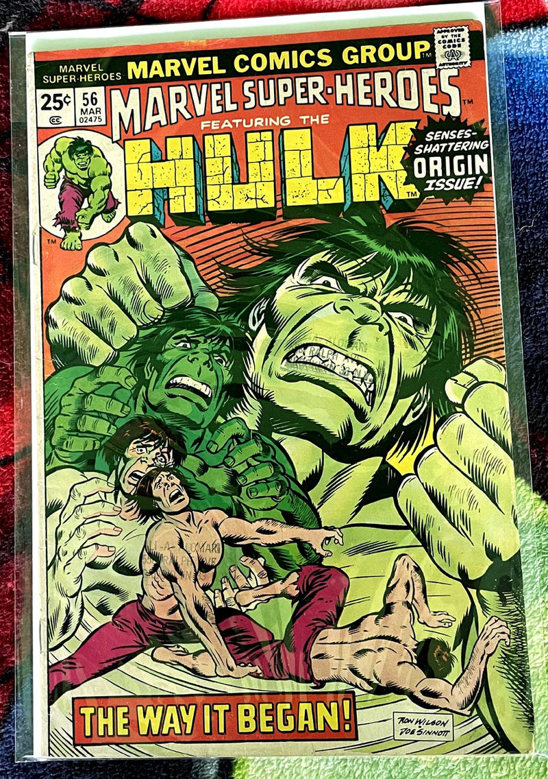 Marvel Super Heroes featuring The Hulk