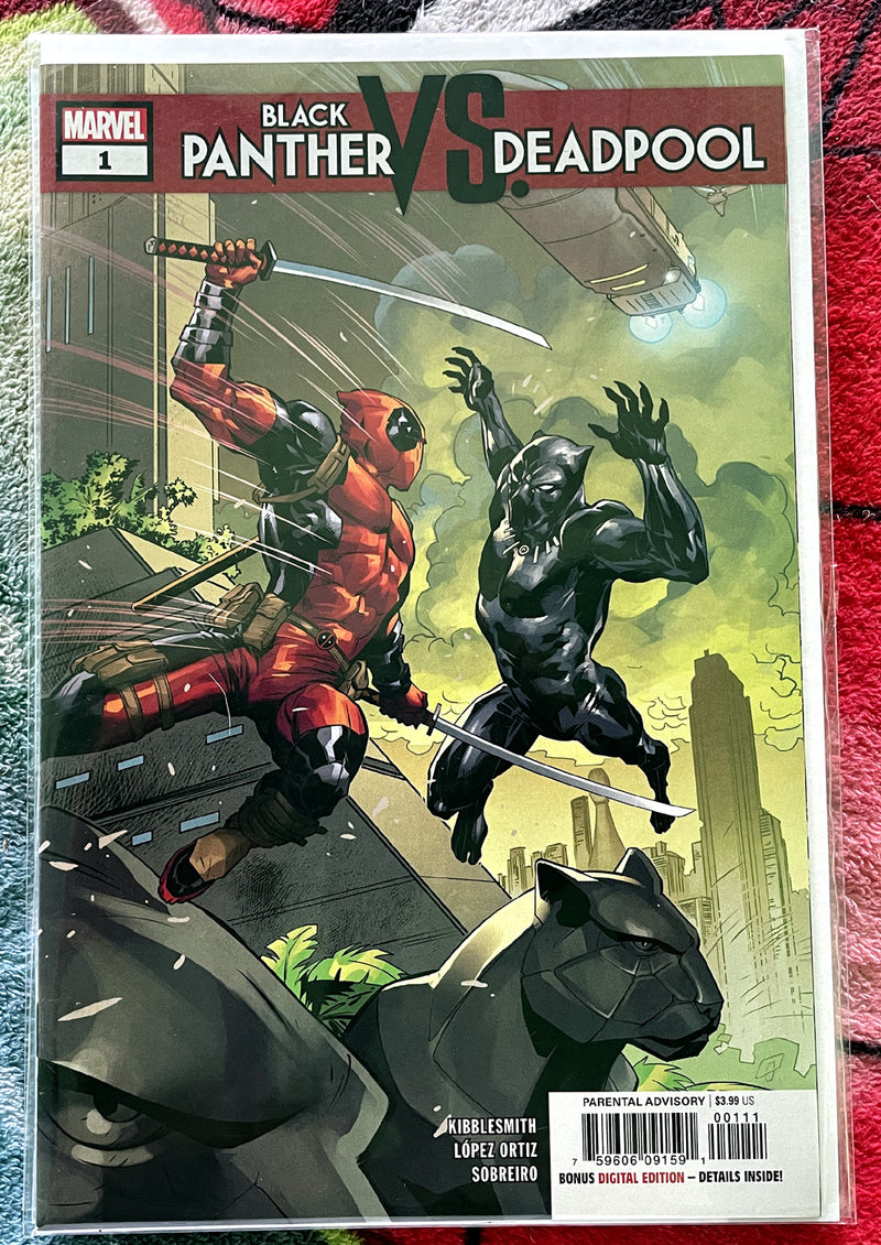 BLACK PANTHER VS DEADPOOL