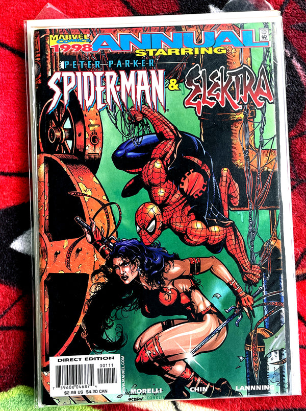 Peter Parker Spider-Man Annual 1998-2001  VF-NM