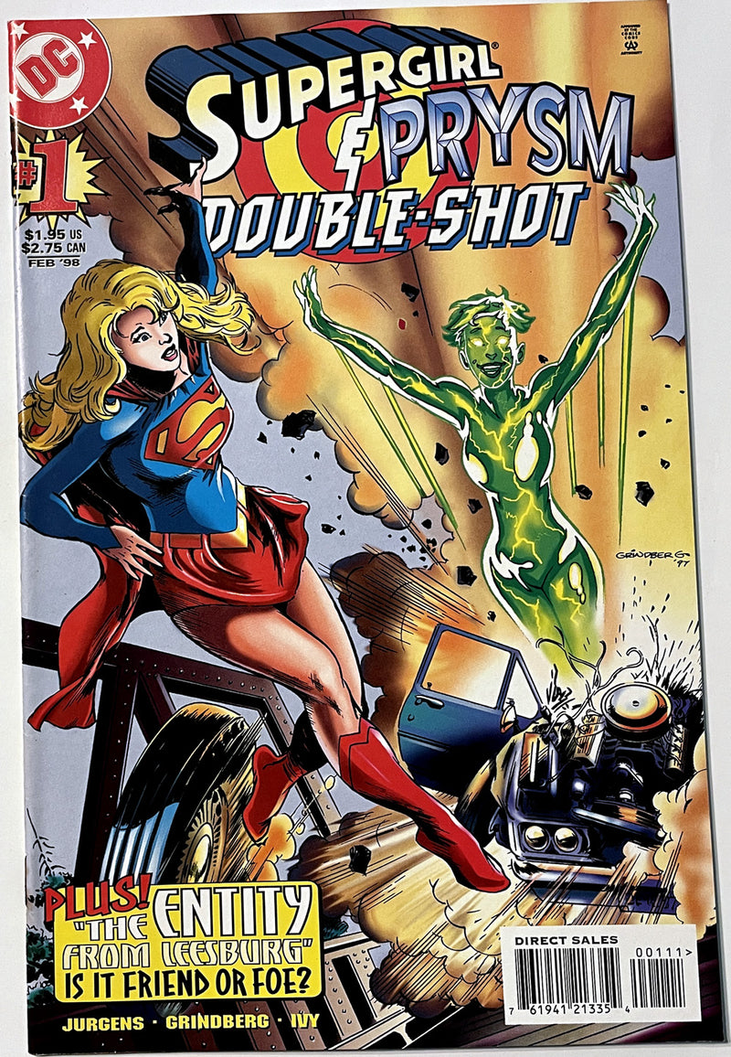 DC Universe -Supergirl  and Prism Double Shot
