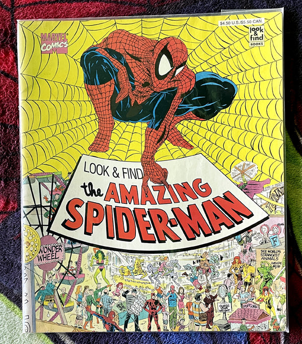 LOOK & FIND - THE AMAZING SPIDER MAN - Marvel Comics