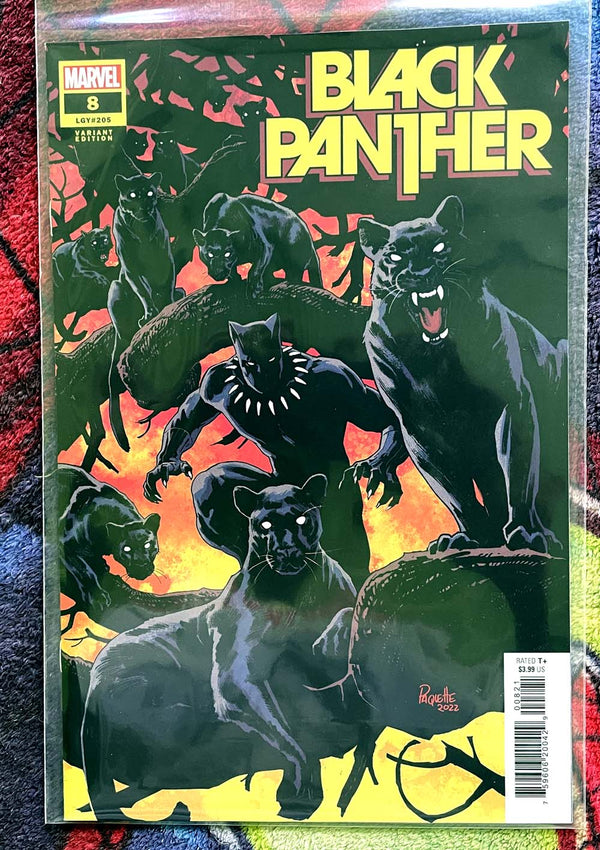 Black Panther #8 Paquette variante NM/M
