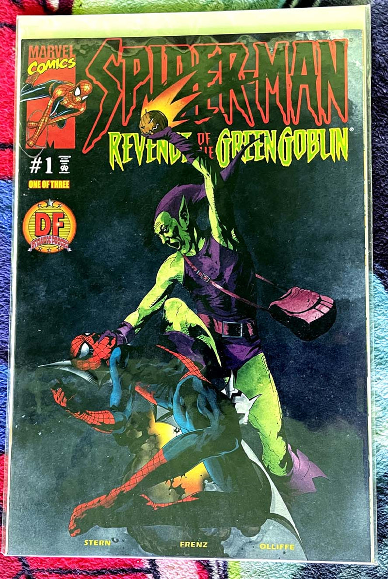 SPIDER-MAN Revenge of the Green Goblin #1 COA DF variant #412/5000 NM