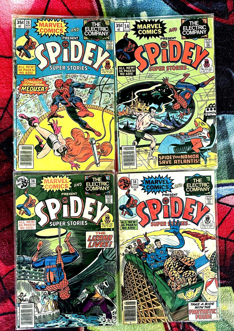 Spidey Super Stories et la compagnie électrique