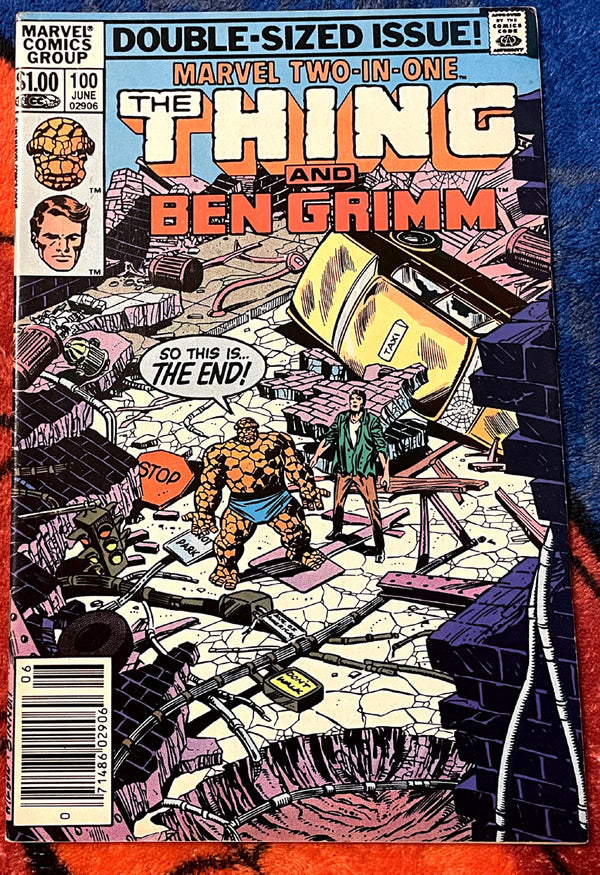 Marvel Two in One The Thing and Ben Grimm #100 VF