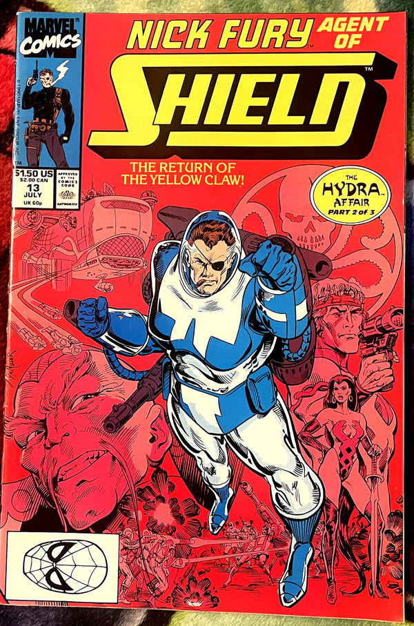 Nick Fury Agent of SHIELD #12 and 13  VF