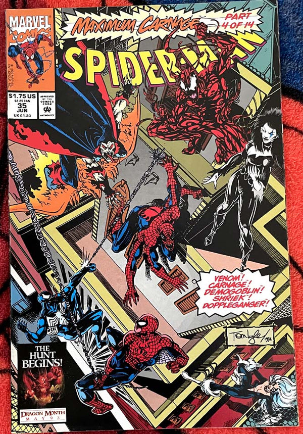 Spider-Man #35  VF Maximum Carnage p.4