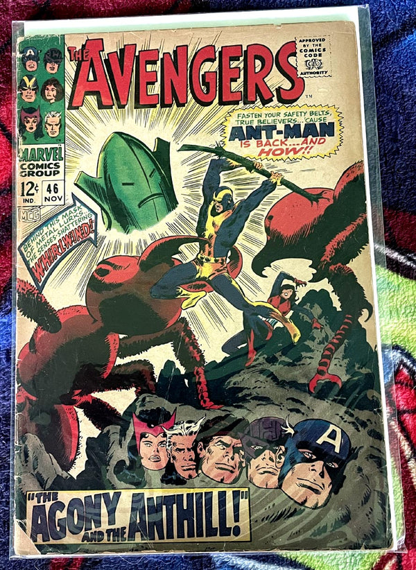 Avengers #46 Antman returns- VG-Reader copy