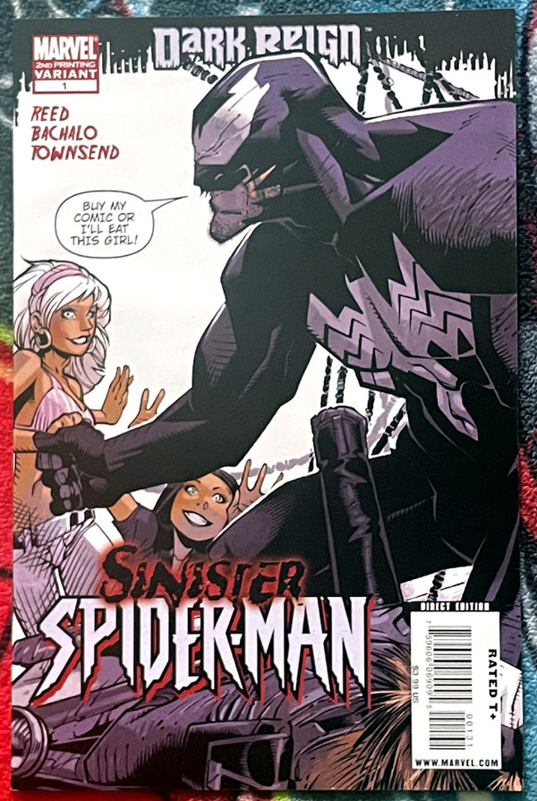 Sinister Spider-Man #1 variantes NM