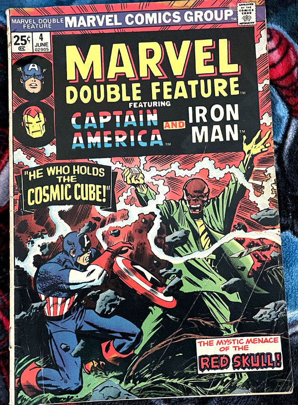 Marvel Double Feature-Captain America and Iron Man #4 READER COPY