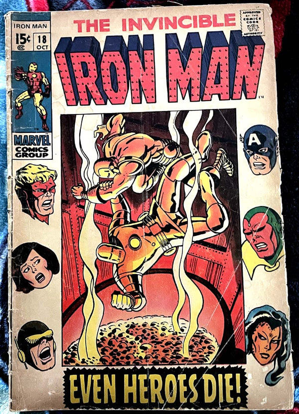 Marvel Bronze Age-Iron Man #18 COPIE DU LECTEUR