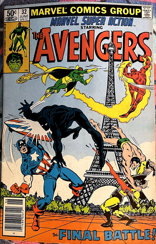 Avengers Family- Marvel Super Action #32 VF