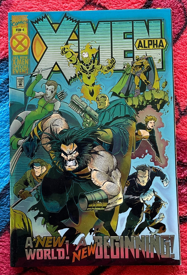 X-MEN Alpha #1 - Prime #1 & Omega #1 Chromium Covers NM