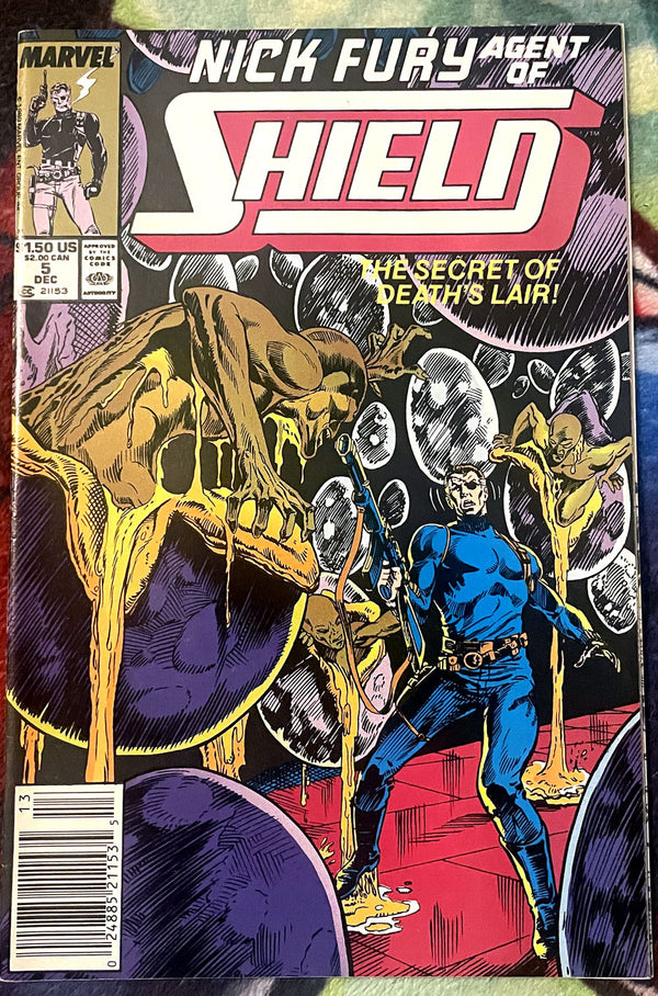 Nick Fury Agent of SHIELD #5  VF