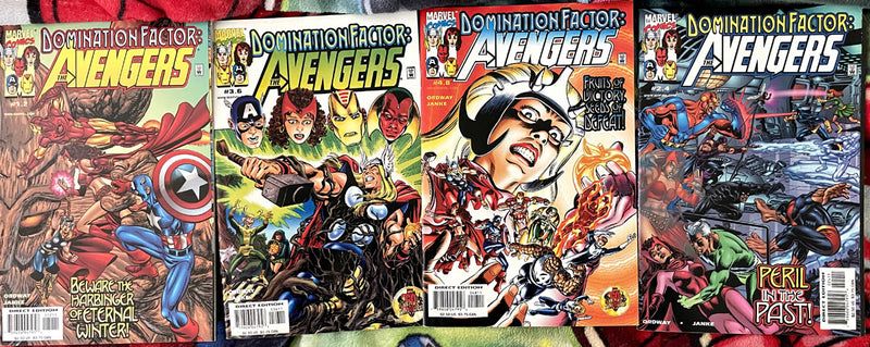 Avengers -Domination Factor 4 part full run complete VF