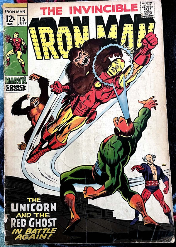 Marvel Silver Age-Iron Man #15  READER COPY