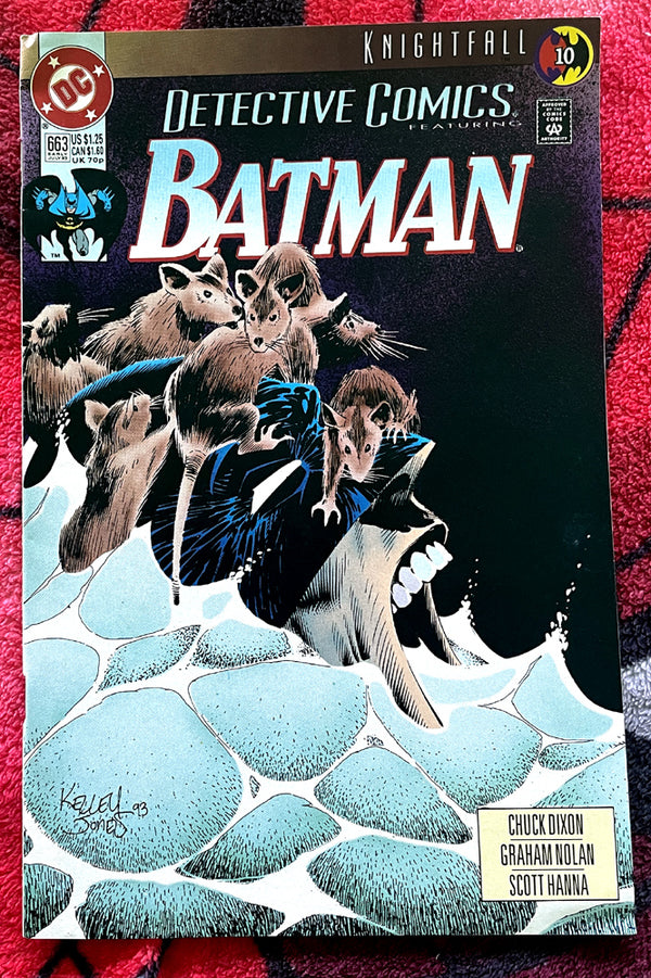 Detective Comics avec Batman #663 F-VF