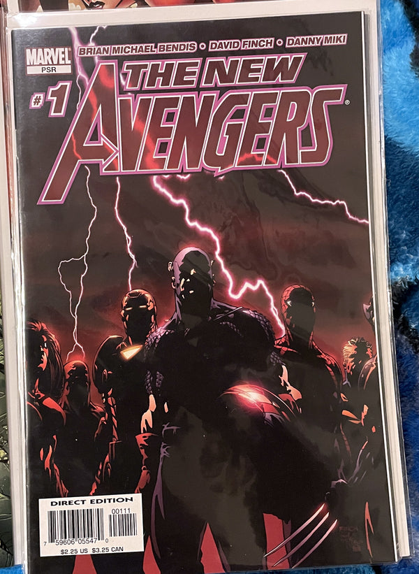 The New Avengers #1-6 NM /#1 Director's Cut-NM