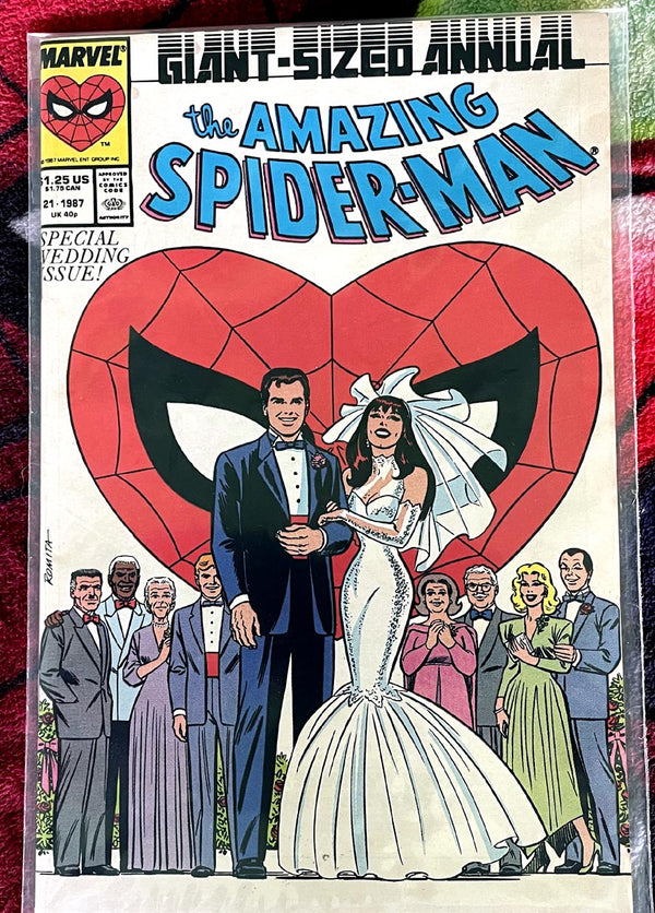 Amazing Spider-Man Annual #21 Wedding Issue-What if? 20- Peter had not married MJ VF-NM